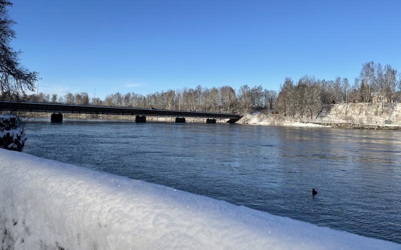Kyrkbron vinter