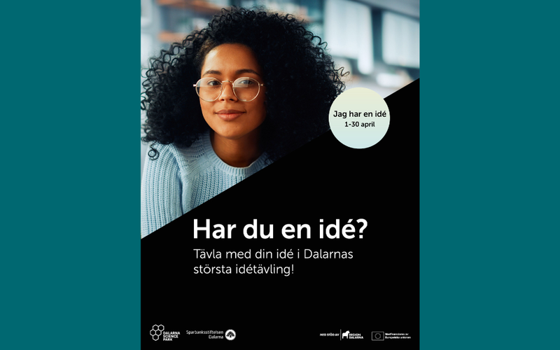 Har du en idé? Tävling Dalarna Science Park