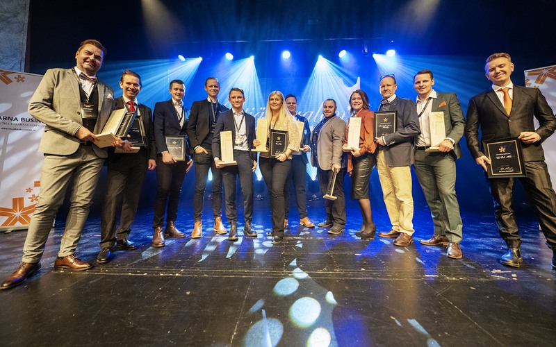 Samtliga vinnare Stjärngalan 2024 där Tomas Ramsell blev Årets Företagsledare i Dalarna 2023