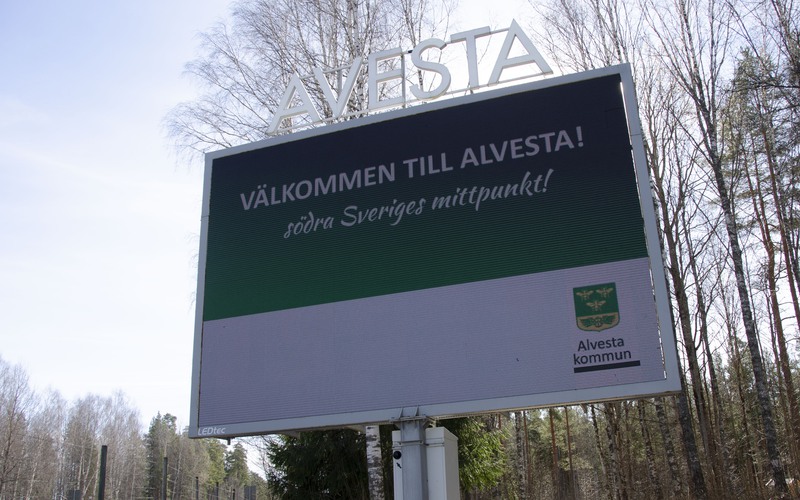 Infartsskylt.