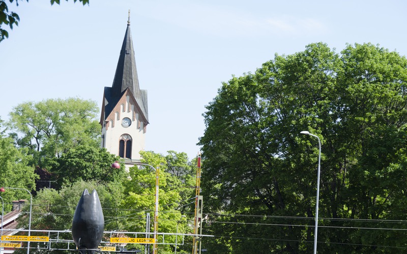 Mörksuggan och Avesta kyrka