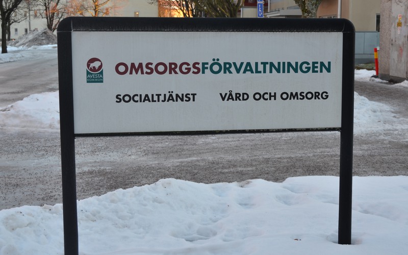 omsorgsförvaltningen skylt