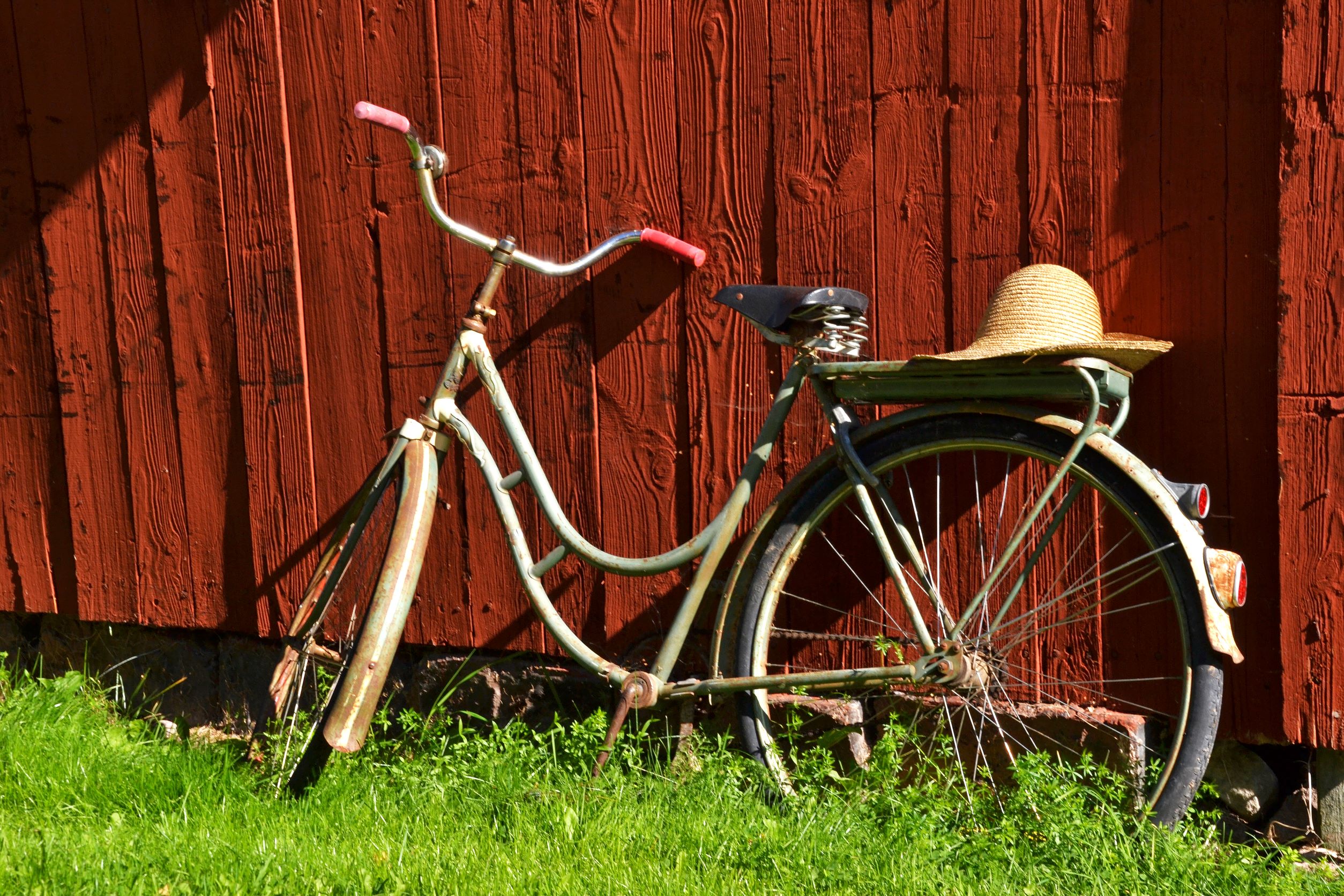 En gammal cykel