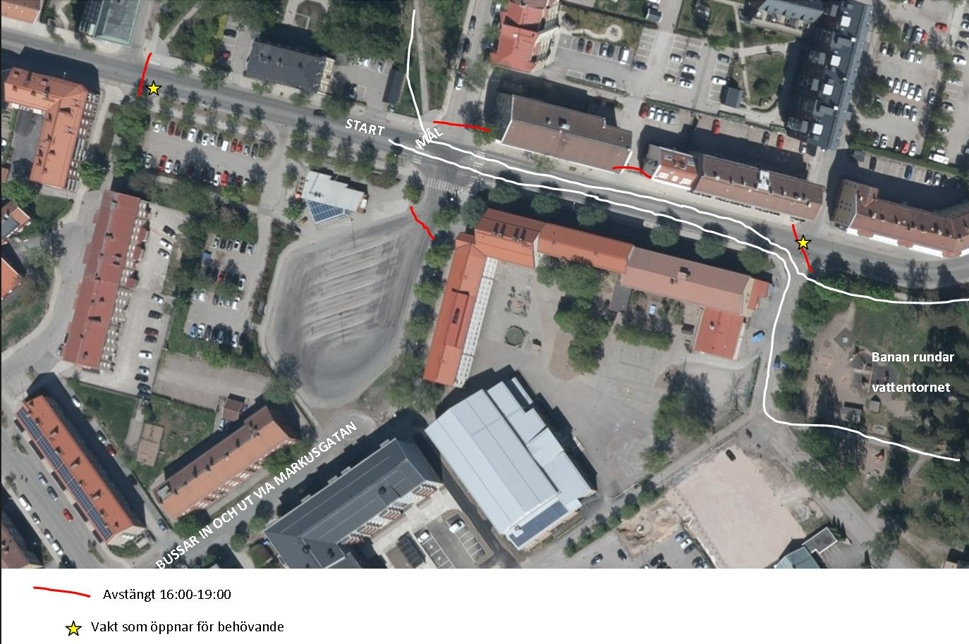Kartbild avstängning.