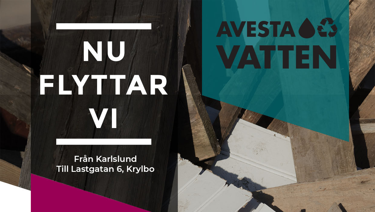 Bild med logga till Avesta Vatten