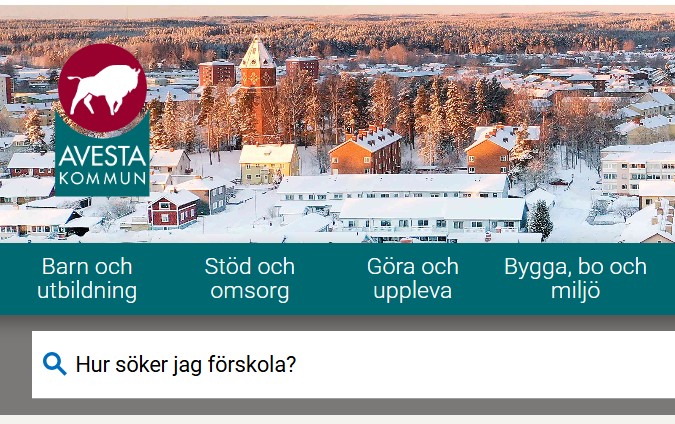 Sökfunktionen.