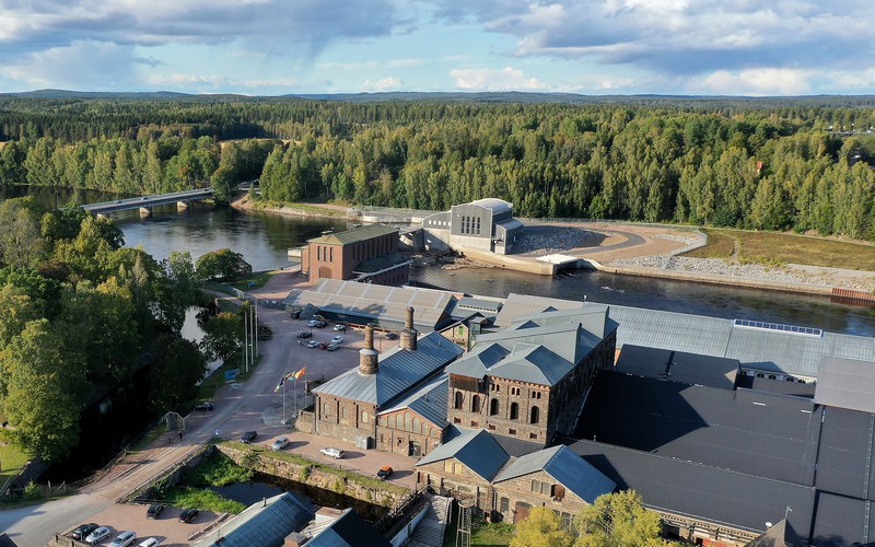 Vy över Verket Koppardalen