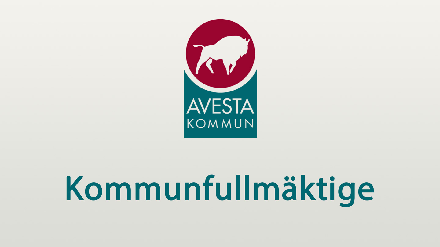 Kommunens logga och texten kommunfullmäktige