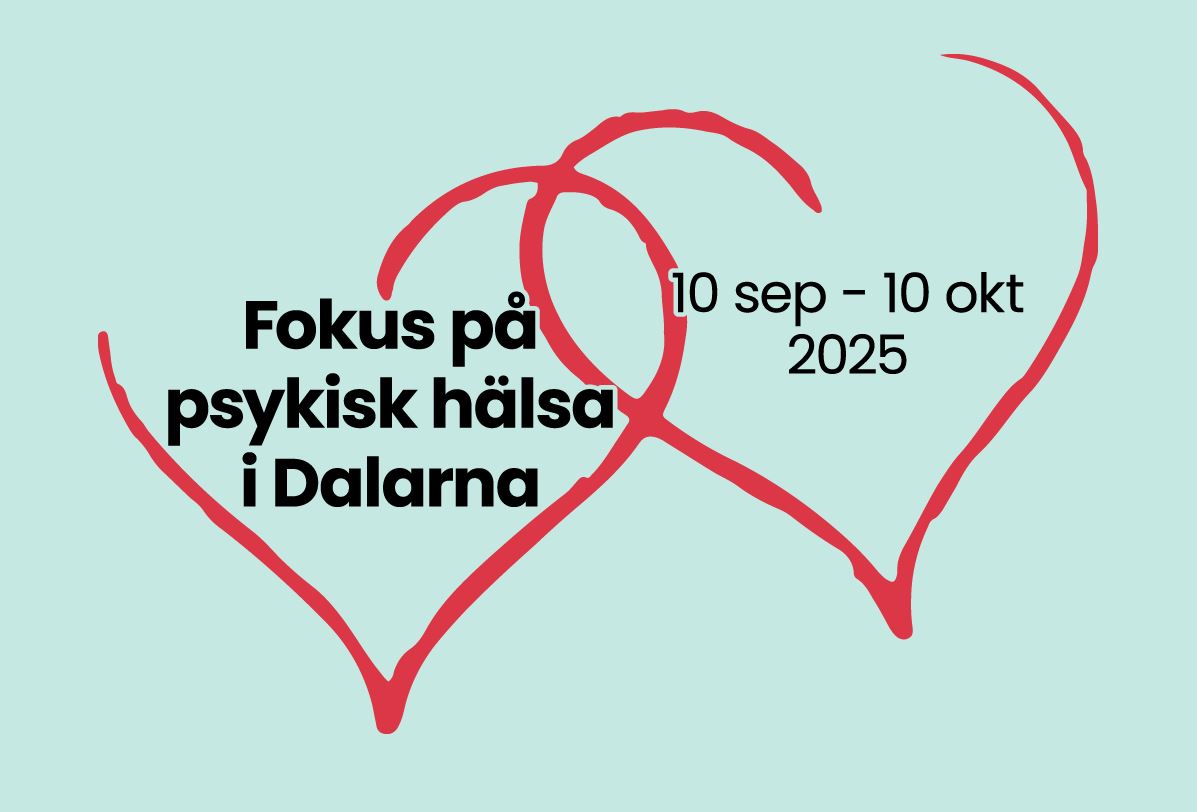 Loggan för temamånaden två hjärtan.