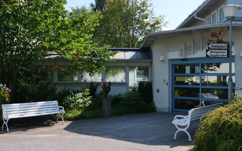 Entrén Baldersgården.