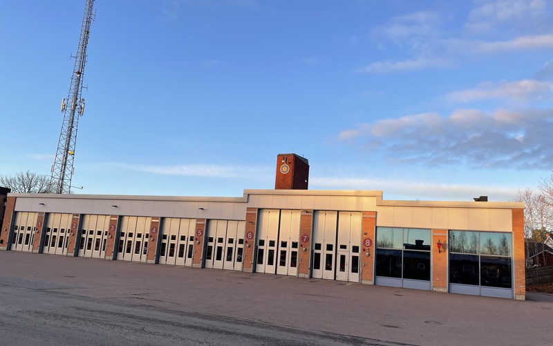 Brandstationen i Avesta