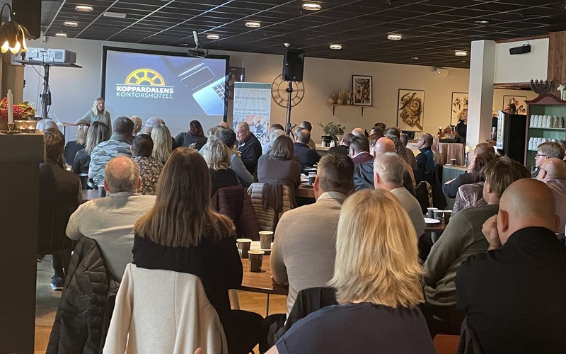 Företagarfrukost oktober 2023 restaurang koppardalen