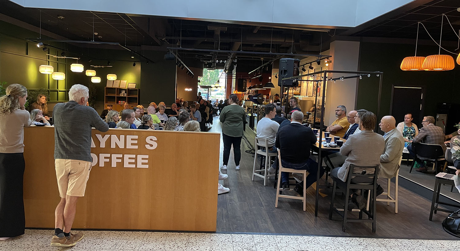 Företagarfrukost Waynes