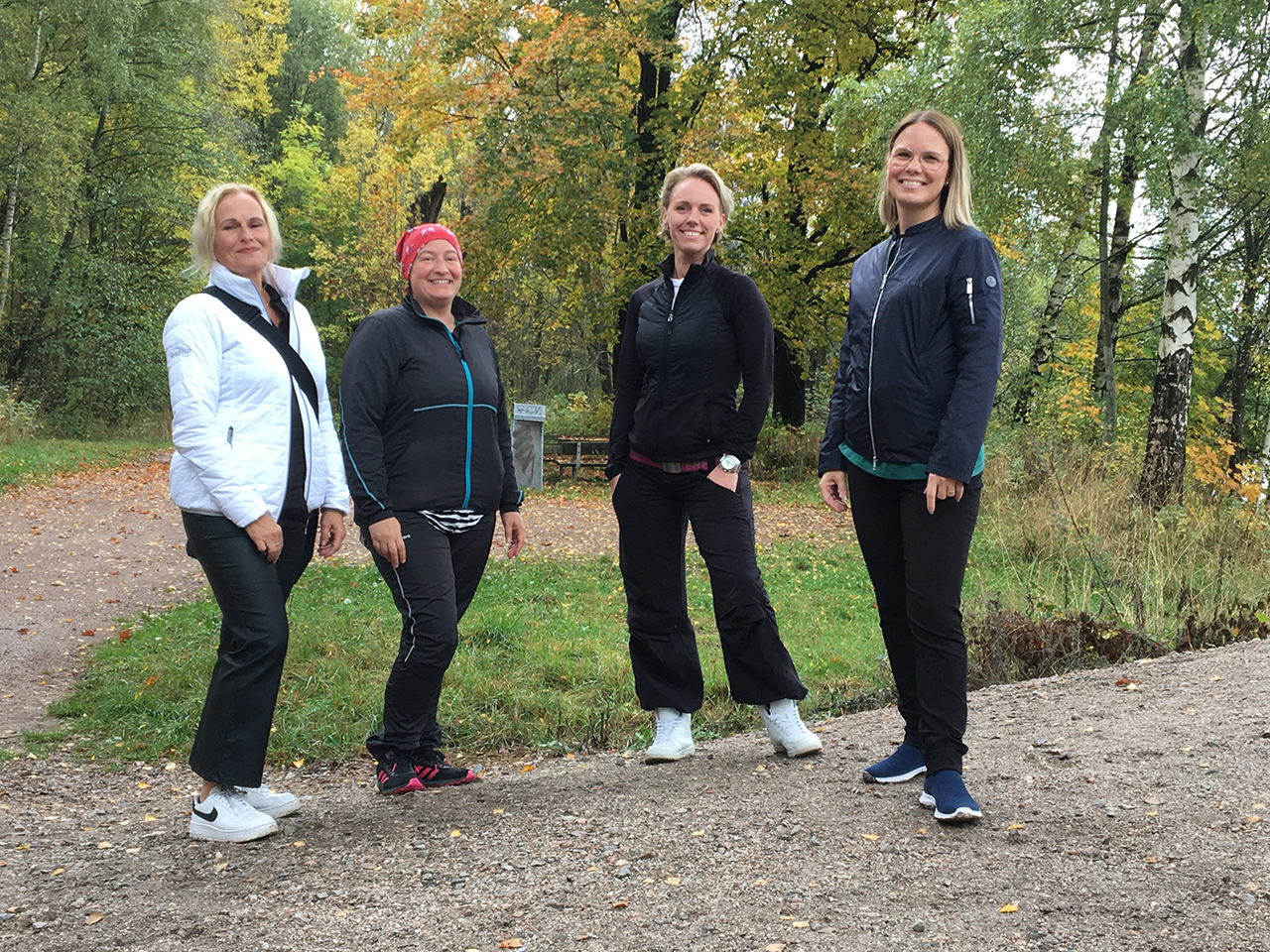 Kvinnors företagande från promenaden i oktober 2020 vid Älvpromenaden. 