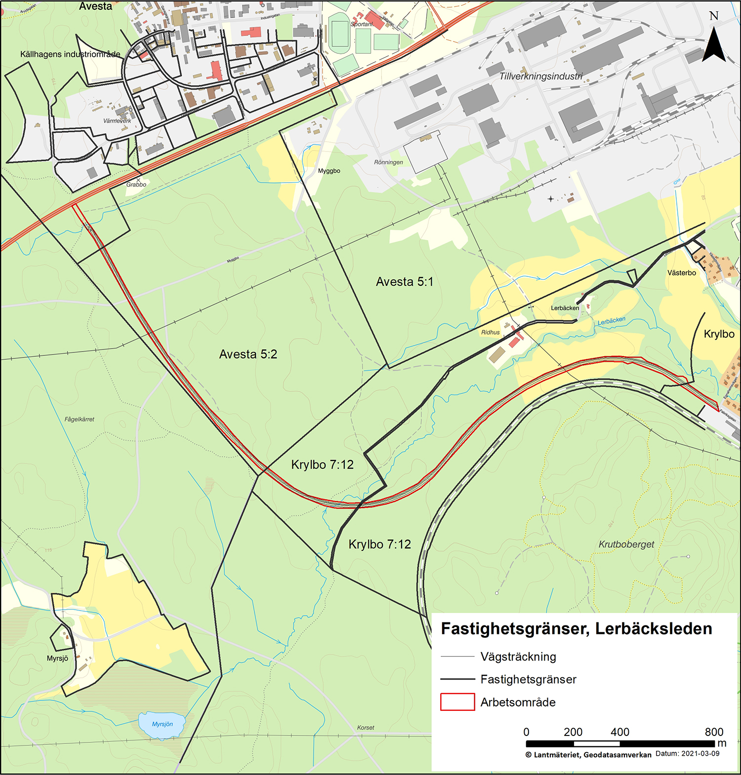 Illustration Lerbäcksleden 2021