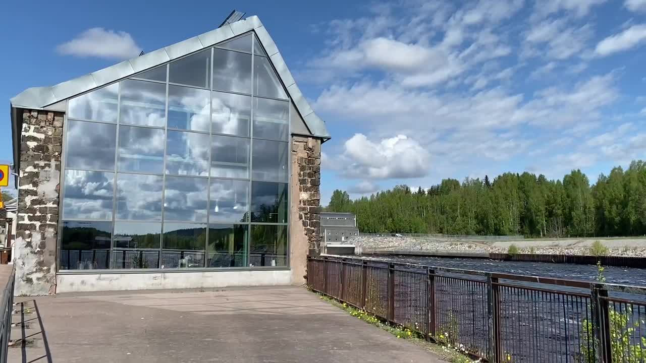 Bild på Strykjärnet (byggnad) Polervägen 6 i Koppardalen