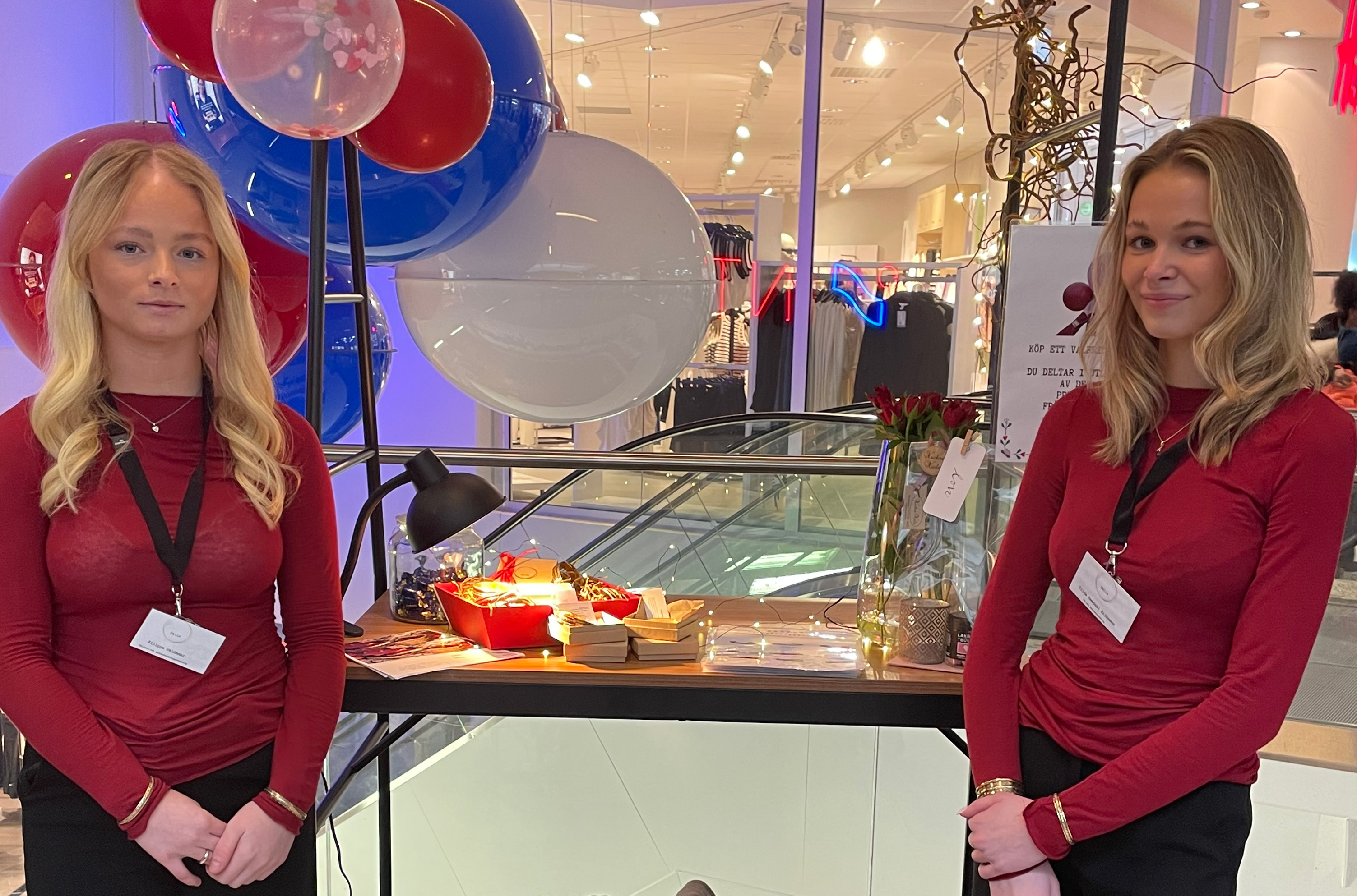 Filippa Heldemar och Tilde Hemdahl Eriksson