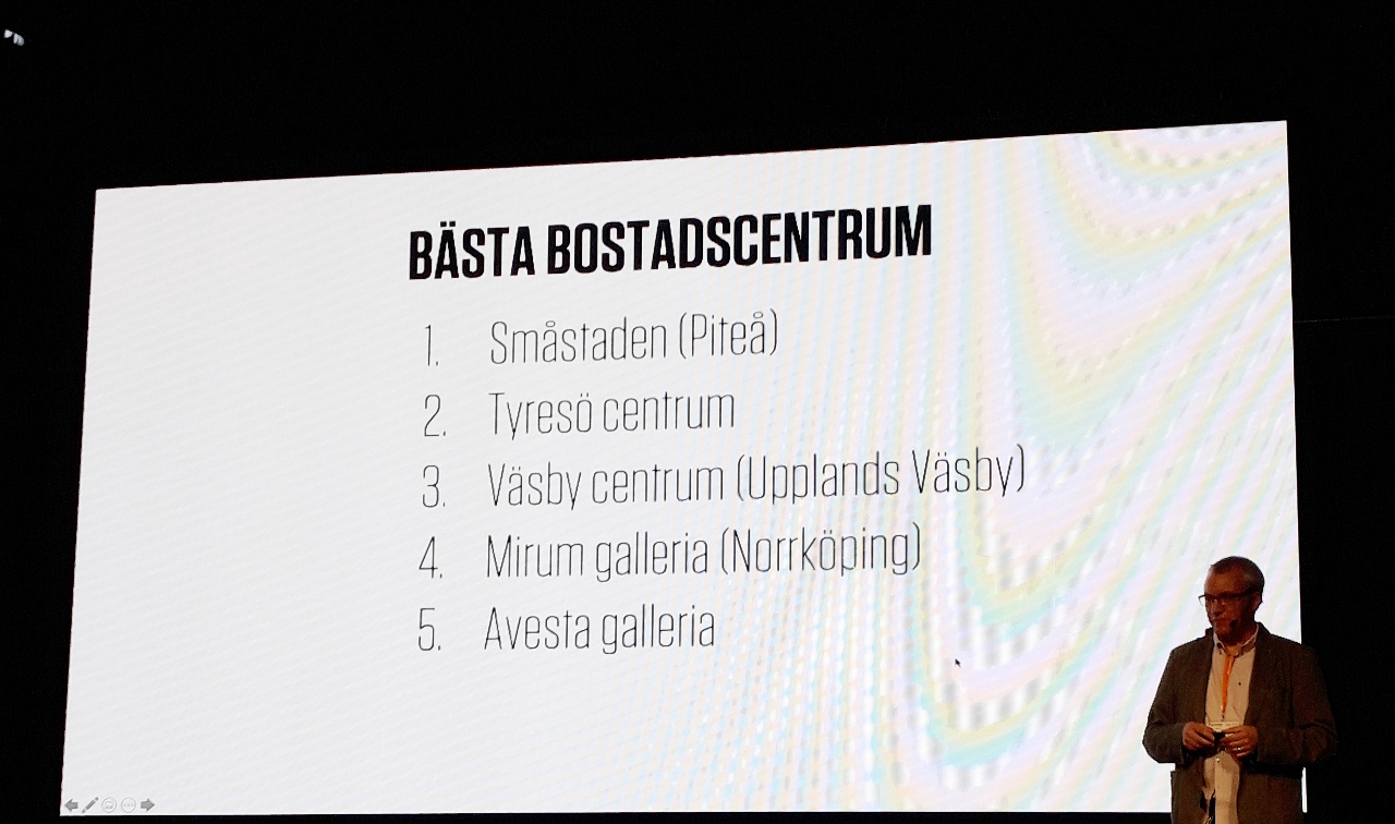 Avesta Galleria ligger på femte plats bland landets köpcentrum i kategorin Bästa kommun och bostads-köpcentrum.