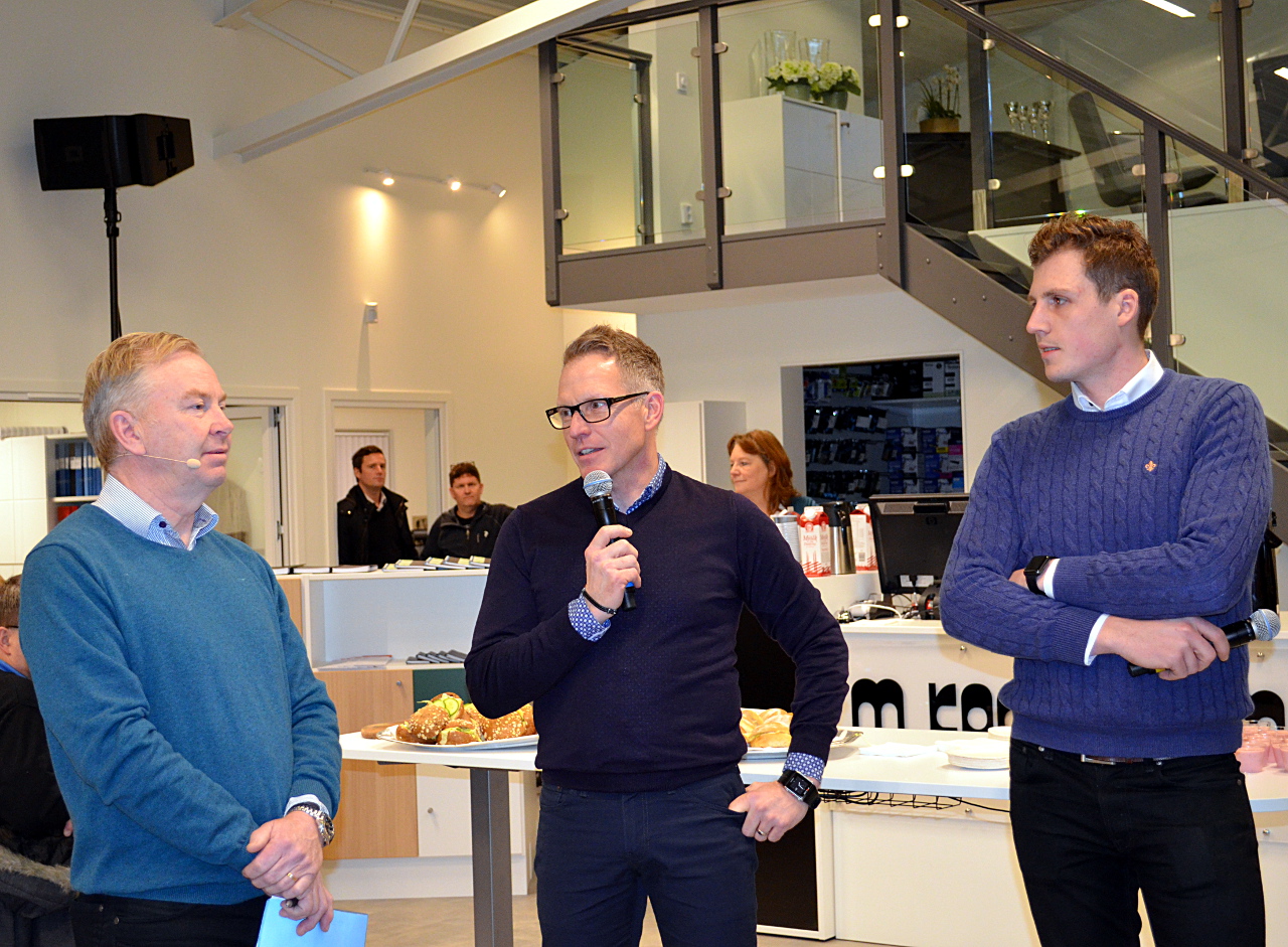 Kontor och Miljös Håkan och Andreas Karlsson intervjuas.