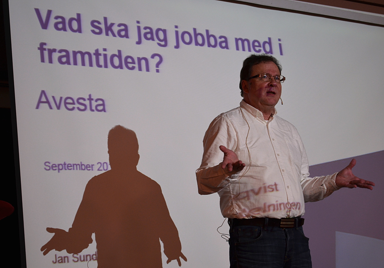 Jan Sundqvist berättade om framtidens jobb.