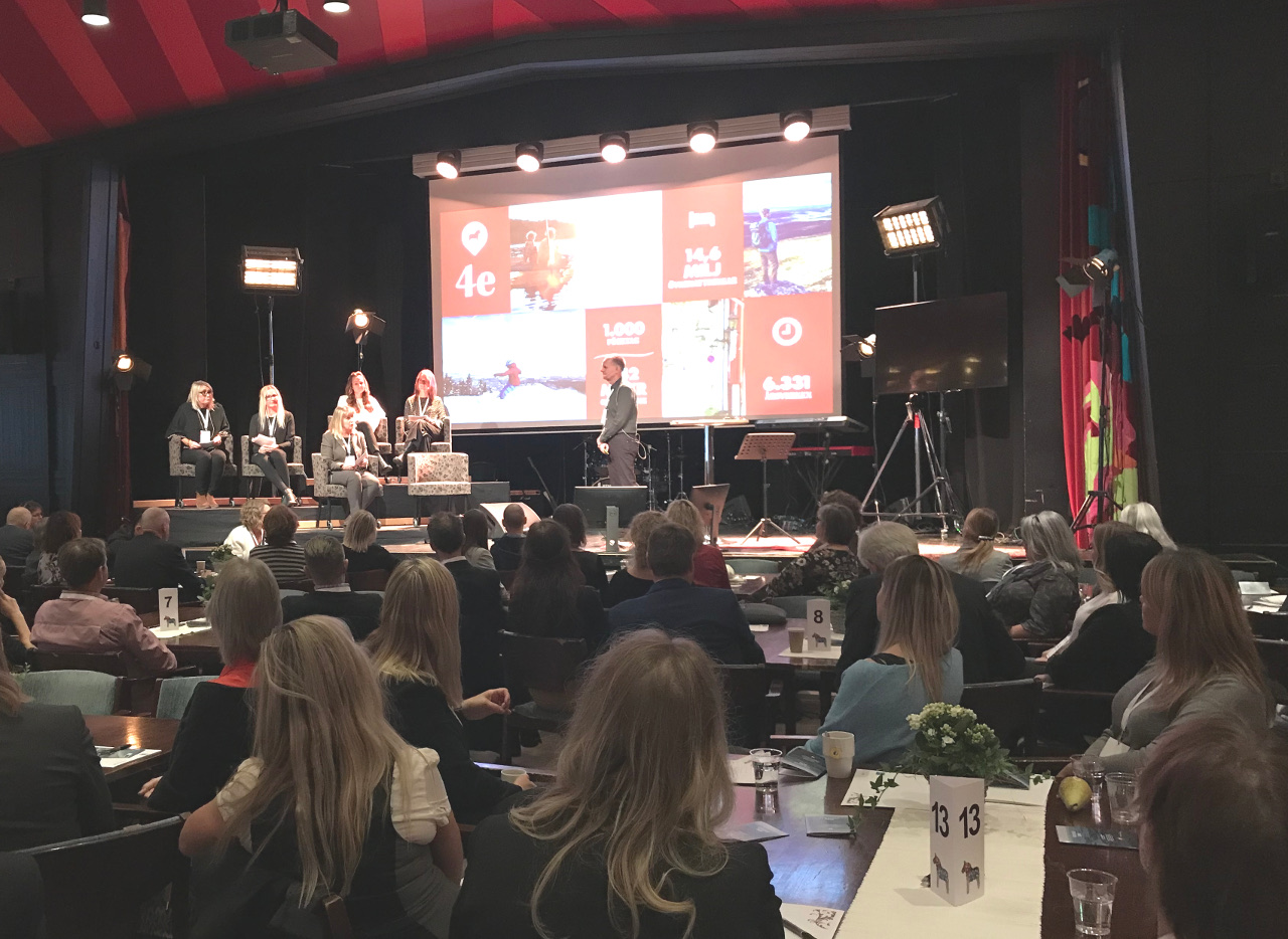 Bild från konferensen i Mora 