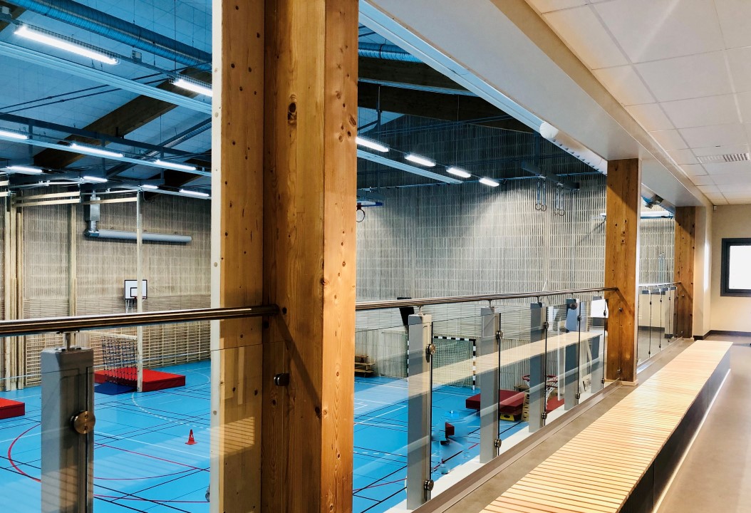 Markusskolans nya idrottshall