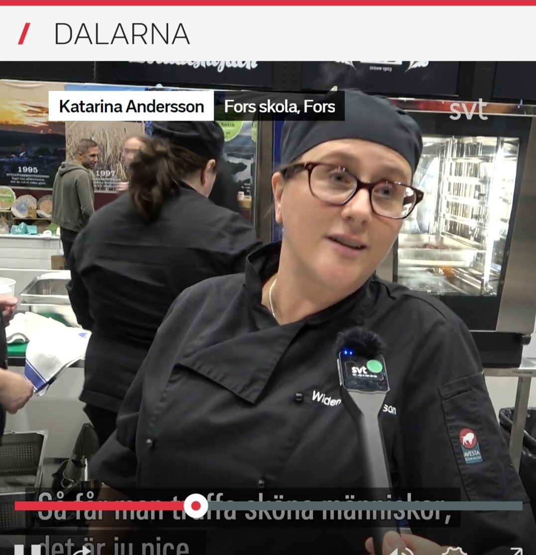 Kaja från Fors skola på kocktävling