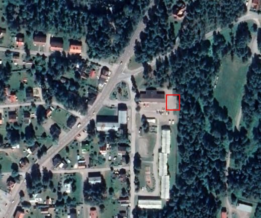 Karta över Horndal. 