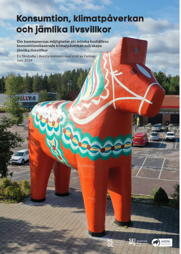 Dalahästen vid handelsområdet