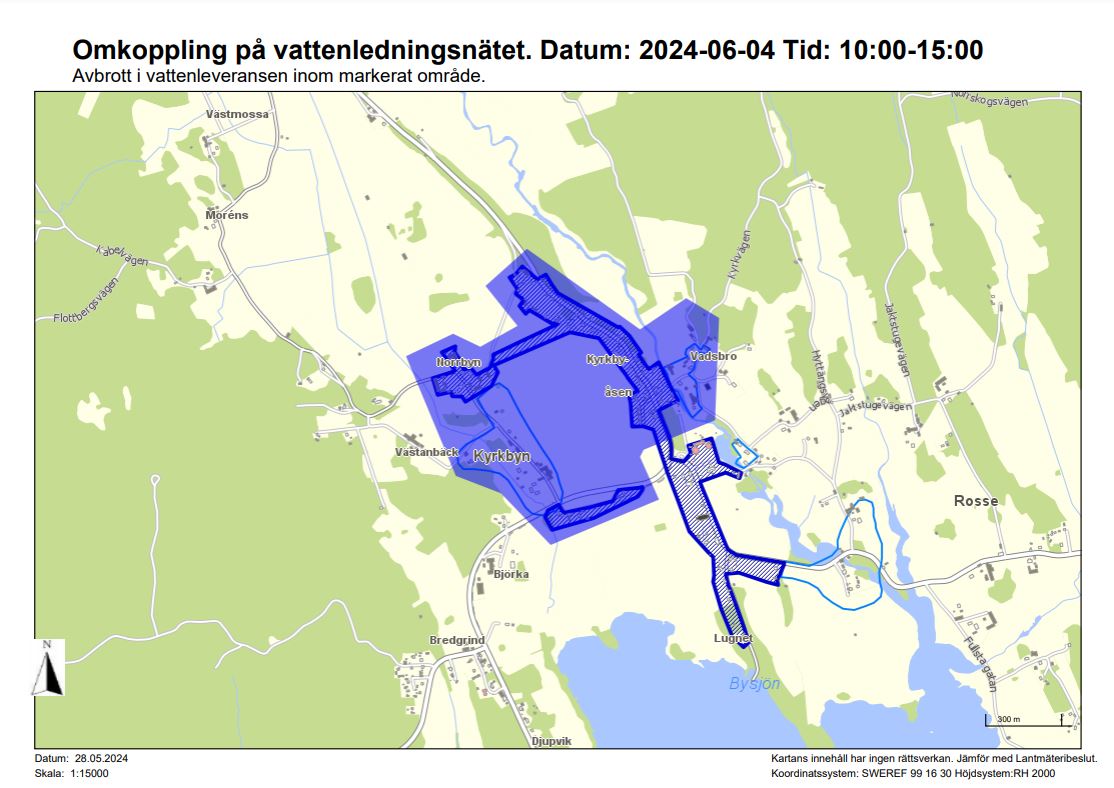 VA-arbete inom område