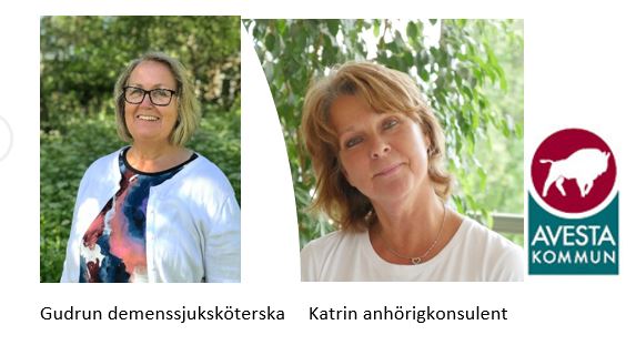 Bild på Gudrun och Katrin