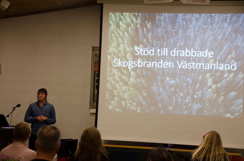 Mirja Gångare, beredskapssamordnare, berättar om Västra Mälardalens arbete med krisstöd till de drabbade av den stora Västmanlandsbranden år 2014.