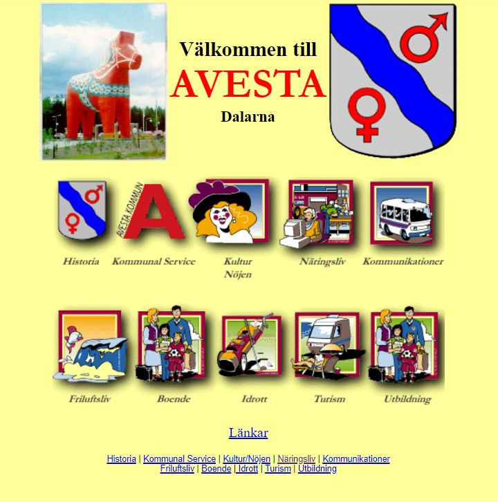 bild på en webbsida.
