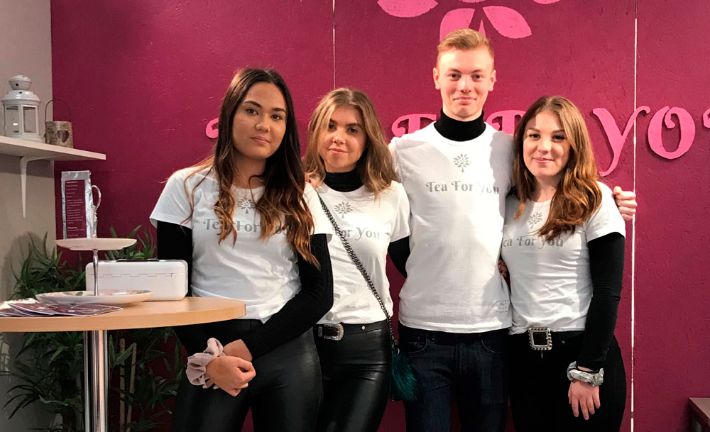 Ungdomarna som driver Tea for you UF